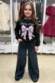 Купить Свитшот черного цвета для девочки Klins Kids Style В25-12Чор(К-234) на КидБутик Свитшот черного цвета для девочки Klins Kids Style В25-12Чор(К-234) - фото 4