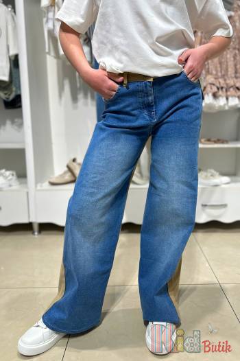 Купити Джинси палаццо двох кольорів для дівчинки A-yugi Jeans Аю25-30(9569) на КідБутік Джинси палаццо двох кольорів для дівчинки A-yugi Jeans Аю25-30(9569)