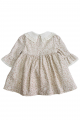 Купить Платье в мелкие цветочки с бантиком для девочки MYMIO baby Му25-4371somon на КидБутик Платье в мелкие цветочки с бантиком для девочки MYMIO baby Му25-4371somon - фото 2