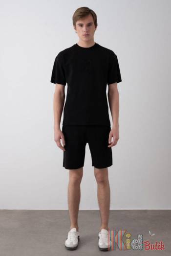 Купить Костюм черный футболка+шорты для мальчика LOCOLOCO ЛЛ25-36Чорн(7702) на КидБутик Костюм черный футболка+шорты для мальчика LOCOLOCO ЛЛ25-36Чорн(7702)