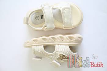 Купить Босоножки сетка "Сердечко" для девочки BBT 25-L610-2-3 LED на КидБутик Босоножки сетка "Сердечко" для девочки BBT 25-L610-2-3 LED