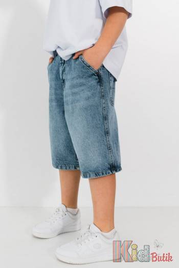 Купить Шорты джинсовые голубого цвета для мальчика Rebel Jeans & Si Сю25-17Блак(SO038-Y5F08) на КидБутик Шорты джинсовые голубого цвета для мальчика Rebel Jeans & Si Сю25-17Блак(SO038-Y5F08)
