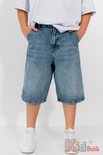 Купить Шорты джинсовые голубого цвета для мальчика Rebel Jeans & Si Сю25-17Блак(SO038-Y5F08) на КидБутик Шорты джинсовые голубого цвета для мальчика Rebel Jeans & Si Сю25-17Блак(SO038-Y5F08)