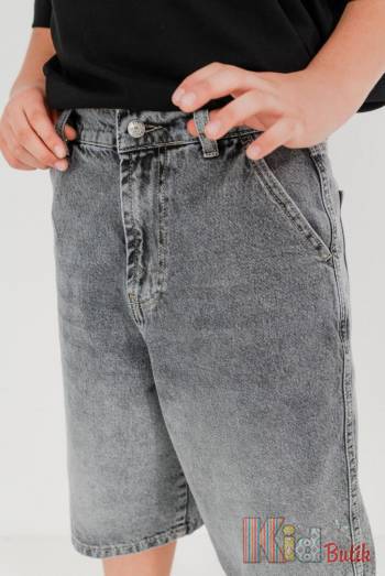Купить Шорты джинсовые серого цвета для мальчика Rebel Jeans & Si Сю25-17Сір(SO038-Y5F08) на КидБутик Шорты джинсовые серого цвета для мальчика Rebel Jeans & Si Сю25-17Сір(SO038-Y5F08)