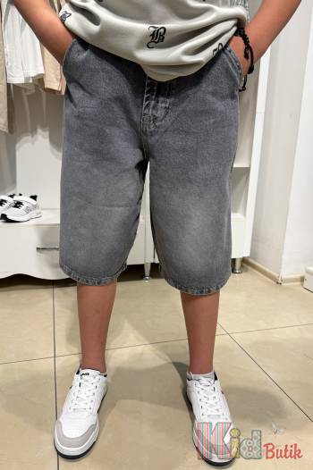 Купить Шорты джинсовые серого цвета для мальчика Rebel Jeans & Si Сю25-17Сір(SO038-Y5F08) на КидБутик Шорты джинсовые серого цвета для мальчика Rebel Jeans & Si Сю25-17Сір(SO038-Y5F08)