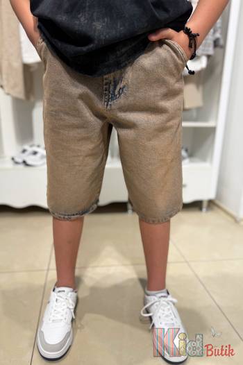 Купить Шорты джинсовые песочного цвета для мальчика Rebel Jeans & Si Сю25-17Піс(SO038-Y5F08) на КидБутик Шорты джинсовые песочного цвета для мальчика Rebel Jeans & Si Сю25-17Піс(SO038-Y5F08)