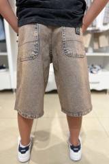 Шорты джинсовые песочного цвета для мальчика Rebel Jeans & Si Сю25-17Піс(SO038-Y5F08)