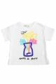 Купить Футболка молочного цвета для девочки Escabel Kids Ес25-44Мол(35993) на КидБутик Футболка молочного цвета для девочки Escabel Kids Ес25-44Мол(35993) - фото 2