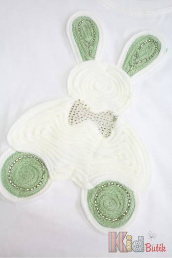 Купити Футболка молочного кольору для девочки Escabel Kids Ес25-37Бл(35908) на КідБутік Футболка молочного кольору для девочки Escabel Kids Ес25-37Бл(35908)