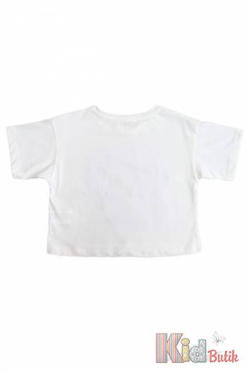 Купити Футболка білого кольору для девочки Escabel Kids Ес25-36Бл(35907) на КідБутік Футболка білого кольору для девочки Escabel Kids Ес25-36Бл(35907)
