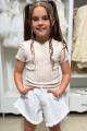 Купить Футболка бежевого цвета для девочки Escabel Kids Ес25-45Беж(35998) на КидБутик Футболка бежевого цвета для девочки Escabel Kids Ес25-45Беж(35998)