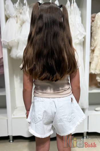 Купить Футболка бежевого цвета для девочки Escabel Kids Ес25-45Беж(35998) на КидБутик Футболка бежевого цвета для девочки Escabel Kids Ес25-45Беж(35998)