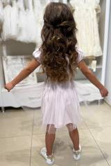 Купить Платье розовое Little Princess для девочки Serkon Се25-7(0808)Рз на КидБутик Платье розовое Little Princess для девочки Serkon Се25-7(0808)Рз