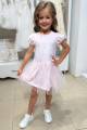 Купить Платье розовое Little Princess для девочки Elf Kids Се25-7(0808)Рз на КидБутик Платье розовое Little Princess для девочки Elf Kids Се25-7(0808)Рз