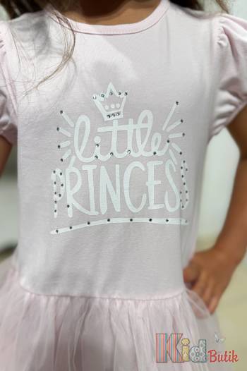 Купить Платье розовое Little Princess для девочки Serkon Се25-7(0808)Рз на КидБутик Платье розовое Little Princess для девочки Serkon Се25-7(0808)Рз