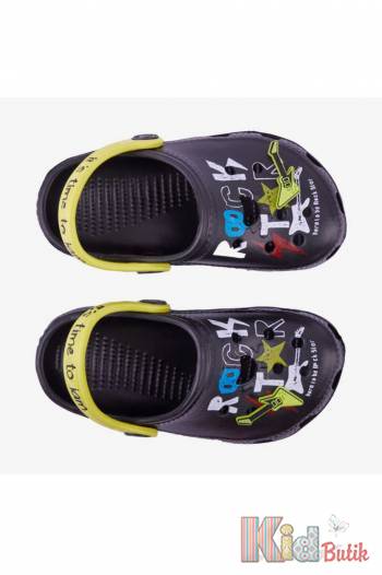 Купить Сабо черные для мальчика Coqui 25-8115-285-2213Black/Citrus на КидБутик Сабо черные для мальчика Coqui 25-8115-285-2213Black/Citrus