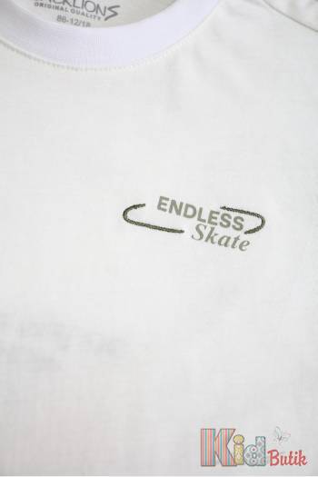 Купить Футболка белая "Endless Skate" для мальчика Jack Lions Ес25-31Бл(1807) на КидБутик Футболка белая "Endless Skate" для мальчика Jack Lions Ес25-31Бл(1807)