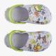 Купити Клоги сіро-салатові з жабками Coqui 25-8701-630-4615Grey/Green на КідБутік Клоги сіро-салатові з жабками Coqui 25-8701-630-4615Grey/Green - фото 3