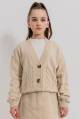Купить Кардиган бежевого цвета для девочки Suzie Сю25-21Беж(SW168-Y5F24) на КидБутик Кардиган бежевого цвета для девочки Suzie Сю25-21Беж(SW168-Y5F24) - фото 7