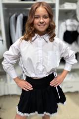 Рубашка белая для девочки Suzie Сю25-27(S1033-Y5F13)