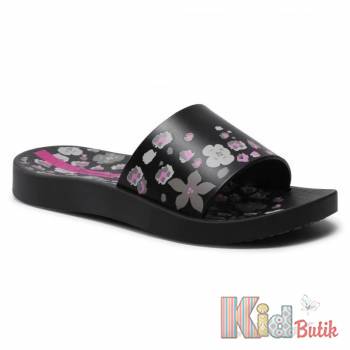 Купить Шлепанцы черные в цветочки Ipanema 25-83142-22267 на КидБутик Шлепанцы черные в цветочки Ipanema 25-83142-22267