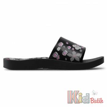 Купить Шлепанцы черные в цветочки Ipanema 25-83142-22267 на КидБутик Шлепанцы черные в цветочки Ipanema 25-83142-22267