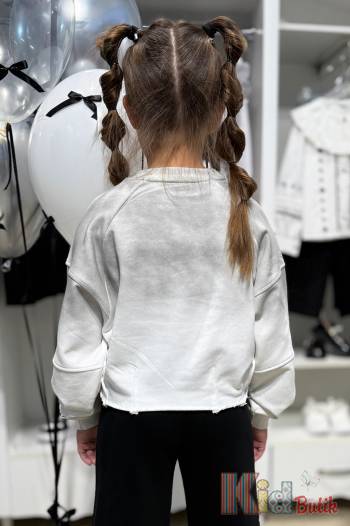 Купити Світшот із металевими стразами Boys Girls И25-255Ср(S58(8553) на КідБутік Світшот із металевими стразами Boys Girls И25-255Ср(S58(8553)