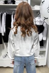 Свитшот с металлическими стразами Boys Girls И25-255Ср(S58(8553)