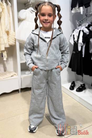 Купить Костюм спортивный 2-ка серый с кантами на штанах Boys Girls Bg25-4Сір(Т886) на КидБутик Костюм спортивный 2-ка серый с кантами на штанах Boys Girls Bg25-4Сір(Т886)