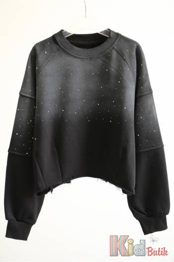 Купить Свитшот омбре для девочки Boys Girls И25-255Чорн(S58(8553) на КидБутик Свитшот омбре для девочки Boys Girls И25-255Чорн(S58(8553)