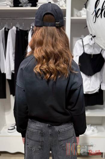 Купить Свитшот омбре для девочки Boys Girls И25-255Чорн(S58(8553) на КидБутик Свитшот омбре для девочки Boys Girls И25-255Чорн(S58(8553)