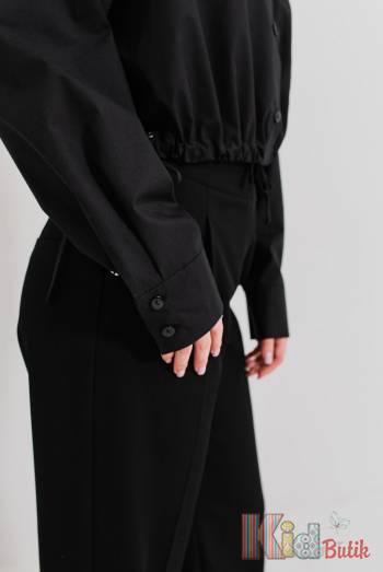 Купить Рубашка черная для девочки Suzie Сю25-27Чор(SI033-Y5F13) на КидБутик Рубашка черная для девочки Suzie Сю25-27Чор(SI033-Y5F13)