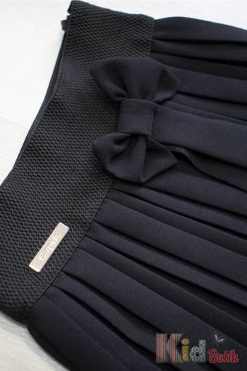 Купить Юбка школьная черная плиссированная для девочки Capris Ка25-4(250) на КидБутик Юбка школьная черная плиссированная для девочки Capris Ка25-4(250)