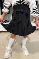 Купить Юбка школьная черная плиссированная для девочки Capris Ка25-4(250) на КидБутик Юбка школьная черная плиссированная для девочки Capris Ка25-4(250)