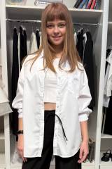 Купить Рубашка белая с карманом Denim для девочки Sasha Wawa Кс25-10(5075) на КидБутик Рубашка белая с карманом Denim для девочки Sasha Wawa Кс25-10(5075)
