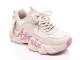 Купить Кроссовки бежевые с надписью сбоку Ozk kids 25-G592 Beige/Pink на КидБутик Кроссовки бежевые с надписью сбоку Ozk kids 25-G592 Beige/Pink