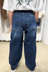 Купить Джинсы багги синего цвета для девочки PILLAR Suzie Сю25-39(LP181-Y5F05) на КидБутик Джинсы багги синего цвета для девочки PILLAR Suzie Сю25-39(LP181-Y5F05)