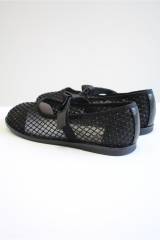 Купить Туфли лодочки черные из сетки Molly Moon KD25-956408/01-02Чор на КидБутик Туфли лодочки черные из сетки Molly Moon KD25-956408/01-02Чор