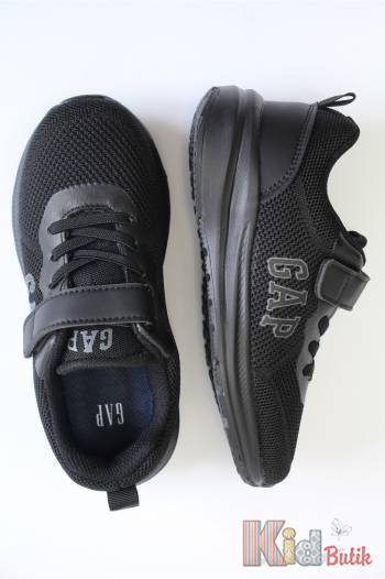 Купить Кроссовки черные с сеткой для мальчика Gap Gap25-GPK521210Чор на КидБутик Кроссовки черные с сеткой для мальчика Gap Gap25-GPK521210Чор