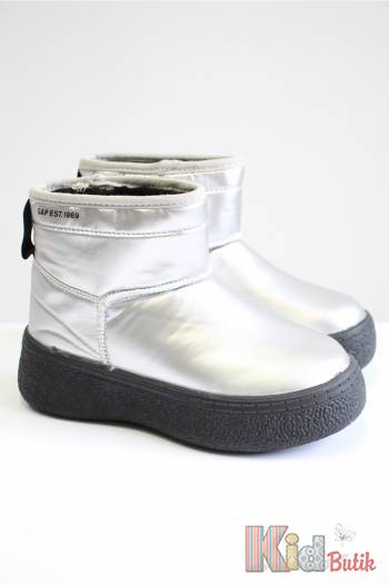 Купить Угги серебристые для девочки Gap Gap25-GPK521450 на КидБутик Угги серебристые для девочки Gap Gap25-GPK521450