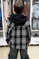Купити Сорочка картата контрастна Bolina Baby И25-184(681) на КідБутік Сорочка картата контрастна Bolina Baby И25-184(681) - фото 2