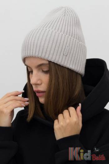 Купити Шапка з відворотом сірого кольору для дівчинки Malisa Accessories ML25-3Св.сірий(15-1715-DX150) на КідБутік Шапка з відворотом сірого кольору для дівчинки Malisa Accessories ML25-3Св.сірий(15-1715-DX150)
