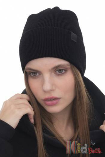 Купити Шапка з відворотом чорного кольору для дівчинки Malisa Accessories ML25-4Чор(ML6221) на КідБутік Шапка з відворотом чорного кольору для дівчинки Malisa Accessories ML25-4Чор(ML6221)
