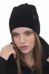 Купить Шапка с отворотом чорного цвета для девочки Malisa Accessories ML25-4Чор(ML6221) на КидБутик Шапка с отворотом чорного цвета для девочки Malisa Accessories ML25-4Чор(ML6221)