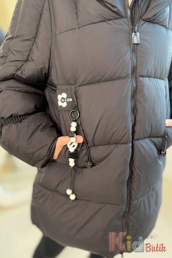 Купить Пальто черное с подвеской "S" Lusiming Lu25-7Чор(6608) на КидБутик Пальто черное с подвеской "S" Lusiming Lu25-7Чор(6608)