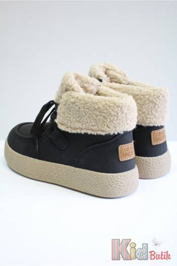 Купить Ботинки черные с букле Jong-Golf 25-C40640-30 на КидБутик Ботинки черные с букле Jong-Golf 25-C40640-30