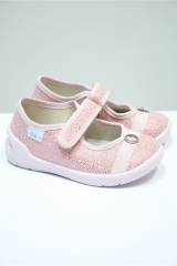Тапки розовые Ketty с блестками Waldi 25-279-851