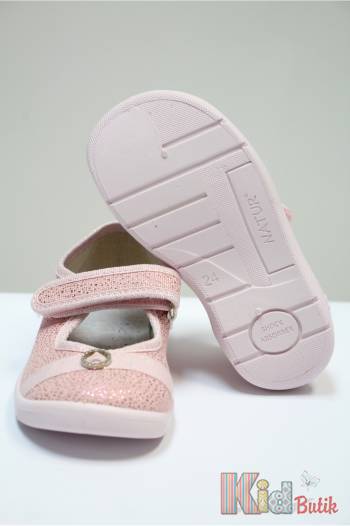 Купить Тапки розовые Ketty с блестками Waldi 25-279-851 на КидБутик Тапки розовые Ketty с блестками Waldi 25-279-851