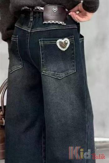 Купить Джинсы палаццо утепленные темные Heart Bolina Baby И25-200(735,835) на КидБутик Джинсы палаццо утепленные темные Heart Bolina Baby И25-200(735,835)