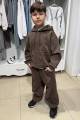 Купить Костюм 2-ка худи+штаны коричневые Bolina Baby И25-197(Z109) на КидБутик Костюм 2-ка худи+штаны коричневые Bolina Baby И25-197(Z109) - фото